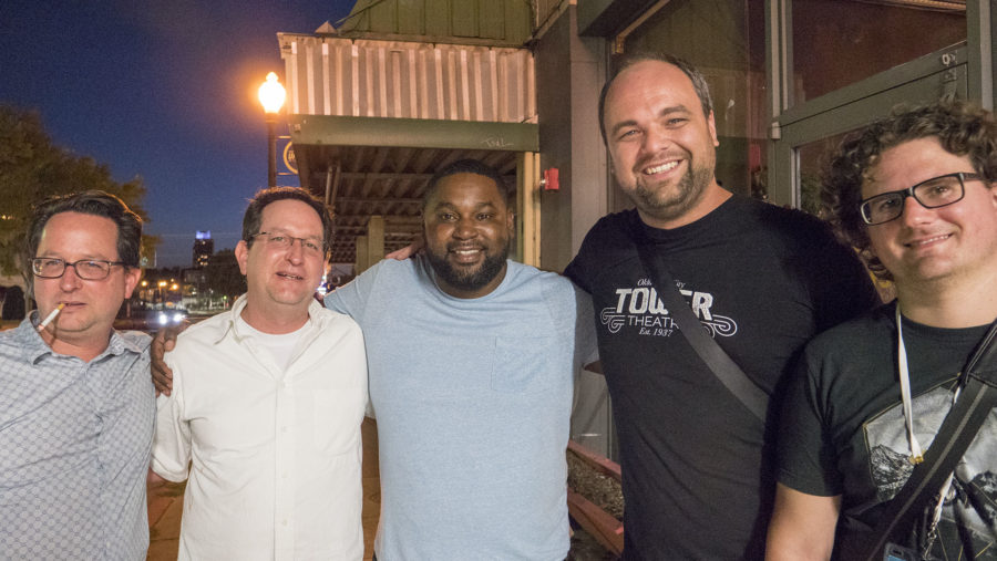 Group Photo at Rockford Cocktail Den